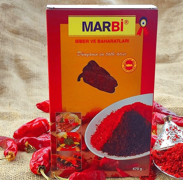 Kahramanmaraş Kırmızı Pul Biber (450 gr) -Marbi-Halis - 1