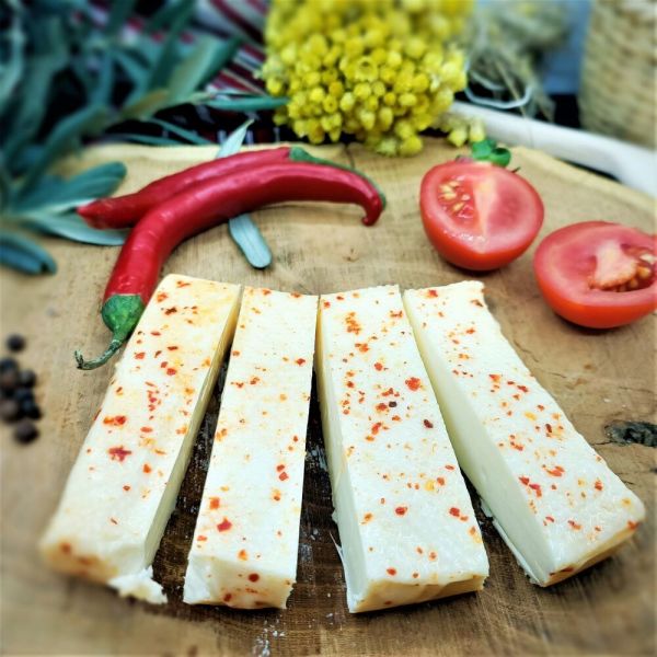 Tam Yağlı Hellim Peyniri -Biberli- (500 Gr) - 2